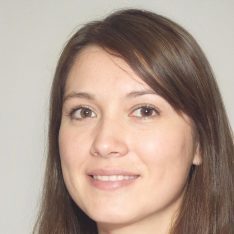 Zufriedene Kundin